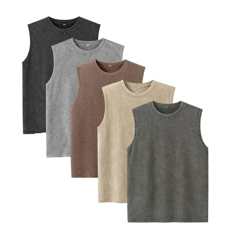 Vintage Washed Tank Tops