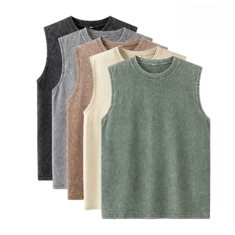 Vintage Washed Tank Tops