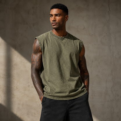 Vintage Washed Tank Tops
